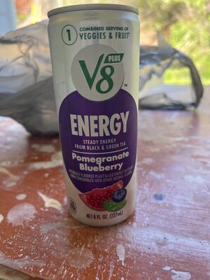Energy pomegranate blueberry