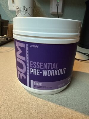 Essential Pre-workout, Grape