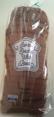 Essentials enriched white bread, white