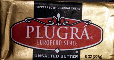 European style unsalted butter