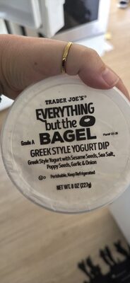 EVERYTHING but the BAGEL GREEK STYLE YOGURT DIP