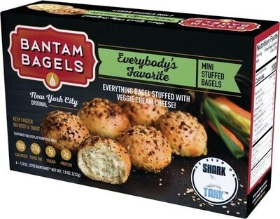 Everything mini stuffed bagels