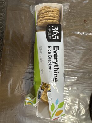 Everything Rice Crackers