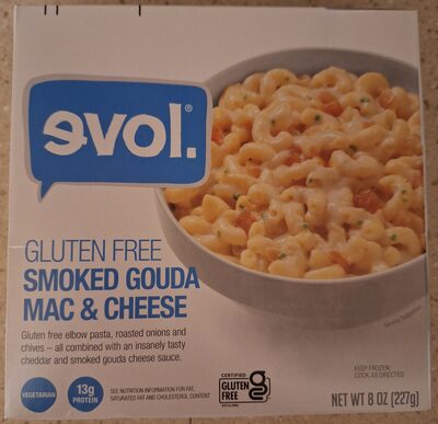 Evol, smoked gouda mac & cheese