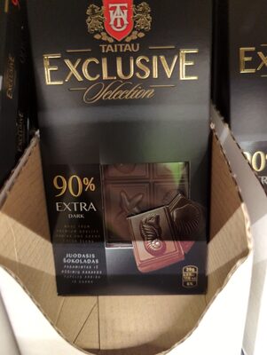 Exclusive selection chocolate, extra dark