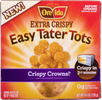 Extra crispy easy tater tots crispy crowns