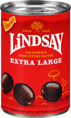 Extra-Large Black Ripe Pitted Olives