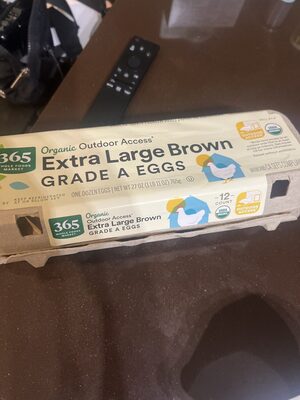 Extra Large Brown Grade A Eggs
