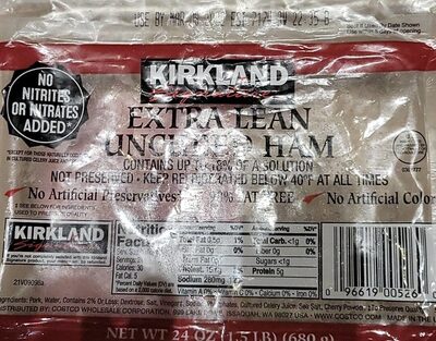 Extra Lean Uncured Ham