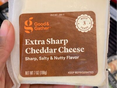 Extra sharp cheddar cheese