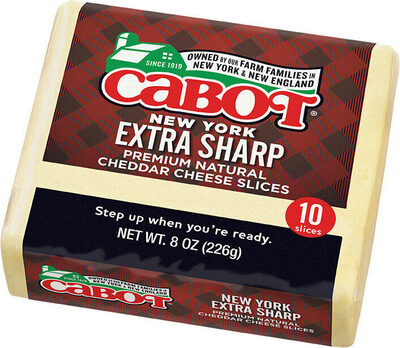 Extra Sharp Cheddar Cheese Slices