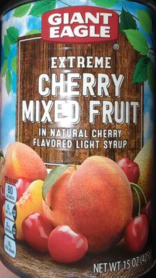 Extreme Cherry Mixed Fruit, 1/2 cup