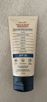 Face & Body Sunscreen