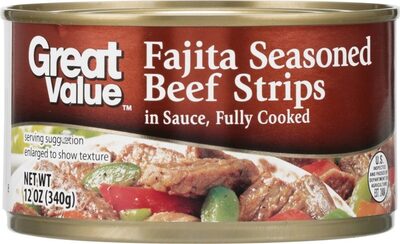 Fajita Seasoned Beef Strips