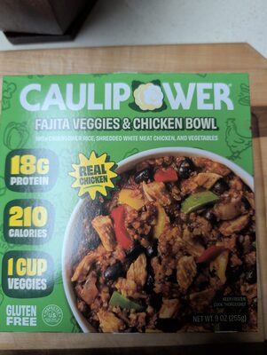 Fajita Veggies And Chicken Bowl