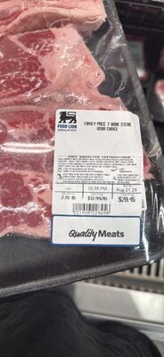 FAMILY PACK T-BONE STEAK USDA CHOICE