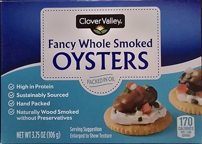 Fancy Whole Smoked Oysters