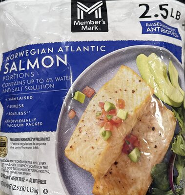 Farm Raised Norwegian Atlantic Salmon