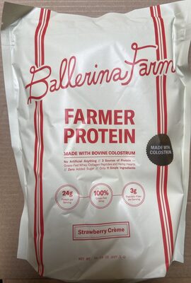 Farmer Protein Strawberry Cream