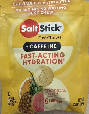 FastChews+Caffeine Tropical Twist