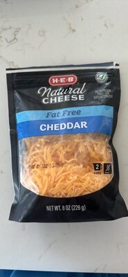 Fat Free Cheddar Natural Cheese