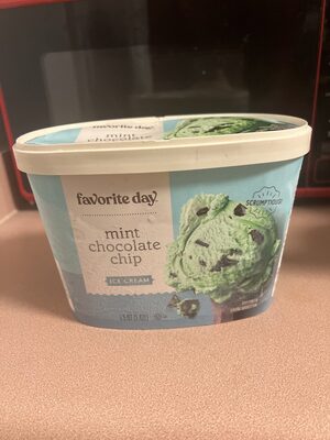Favorite Day Mint Chip Ice Cream