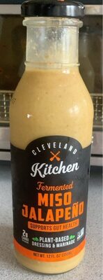 Fermented Miso Jalapeno Dressing and Marinade