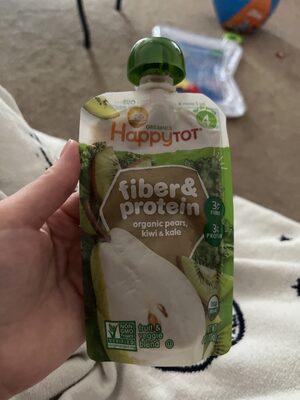 Fiber & Protein - Organic Pears, Kiwi & Kale
