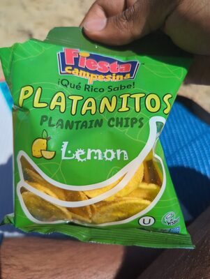 Fiesta Campesina Plantain Chips - Lemon