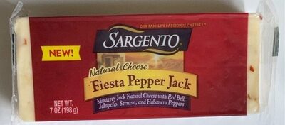 Fiesta Pepper Jack Natural Cheese