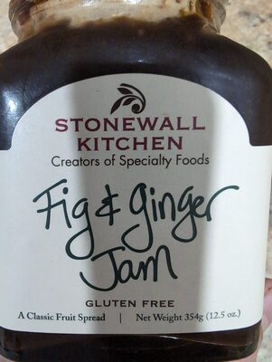 Fig and ginger jam