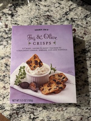 Fig & Olive Crisps