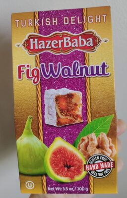 Fig Walnut Turkish Delight