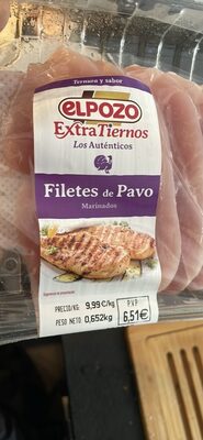 Filetes de Pavo Marinados