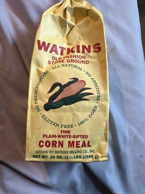 Fine Plain-white-sifted Corn Meal