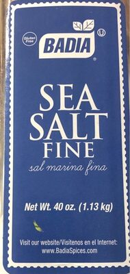 Fine Sea Salt