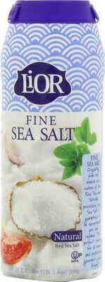 Fine sea salt shaker large