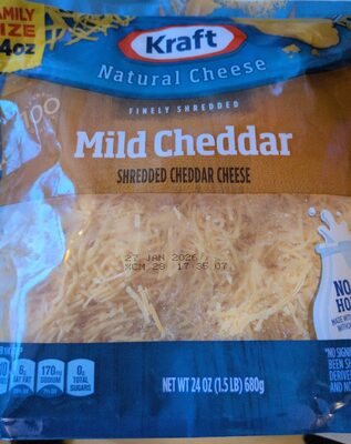 Finely Shredded Mild Cheddar
