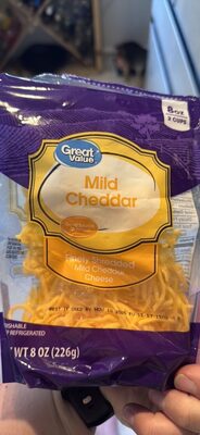 Finely Shredded Mild Cheddar Cheese