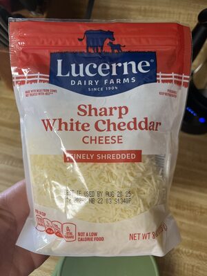 Finely Shredded Sharp White Cheddar Cheese
