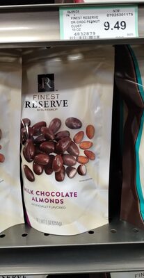 finest reserve milk chocolate almonds