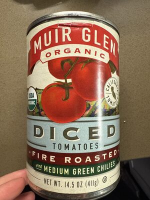 Fire Roasted Diced Tomatoes With Green Chilies