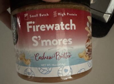 Firewatch Snores Cashew Butter