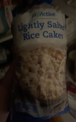 Fit&active lightly salted rice cakes