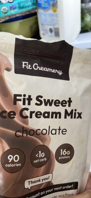 Fit Sweet Ice Cream Mix chocolate