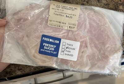 FL BLK FOREST HAM GNG