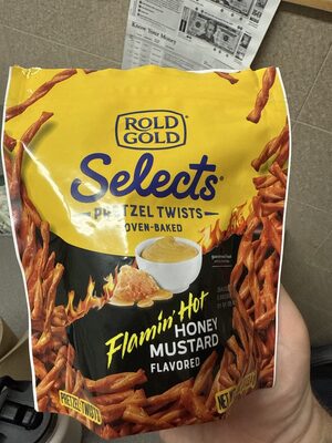 Flamin’ Hot Honey Mustard Pretzel Twists