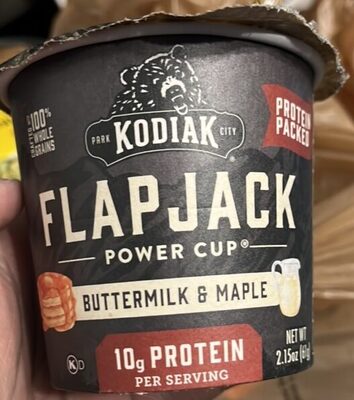 Flapjack Power Cup Buttermilk & Maple