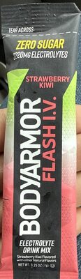 Flash I.V. Electrolyte Drink Mix, Strawberry Kiwi