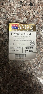 Flat Iron Steak